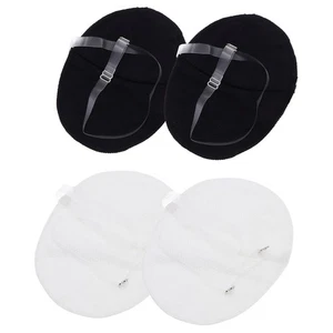 2 Paar bequeme Achsel Schweiß Pads Tragbare Polyester Pads für Outdoor - Bild 1 von 12