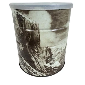 Vintage Ansel Adams 1969 Hills Bros 3# Kaffeedose Winter Morning Yosemite Valley - Bild 1 von 7