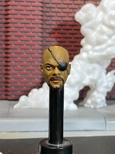 Custom! Nick Fury Samuel L. Jackson The Avengers S.H.I.E.L.D. 1/10 NUR KOPF - Bild 1 von 5