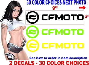 CFMOTO CF MOTO  2 DECALS 30 COLOR OPTIONS - Bild 1 von 2