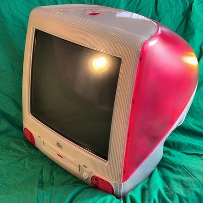 Chatarra Apple iMac G3 333 MHz Rojo Fresa Mac No Funciona Japón JP - Imagen 1 de 4