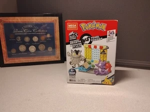 Galarian Meowth Vs Toxel Toxizap Mega Construx  - Imagen 1 de 9