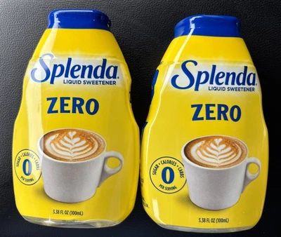 Splenda Liquid Zero Calorie Sweetener drops, 100ml 3.38 Fl Oz (Pack of 2)  - Image 1 of 3