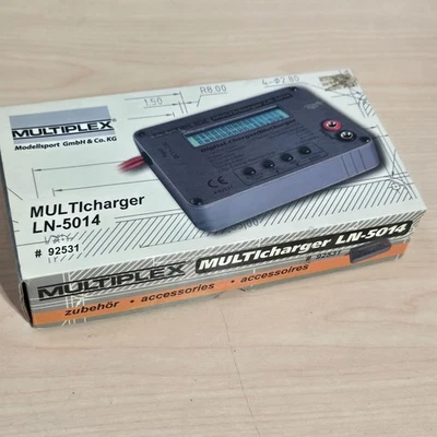 Multiplex Multicharger Digital Charger LN-5014 * NiCd NiMH LiPo Li-Ion Pb * - Image 1 of 3