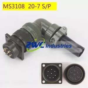 1PC NEW for 17 core elbow type aviation plug MS3108A-20-29S/P #A6-9 - Bild 1 von 4