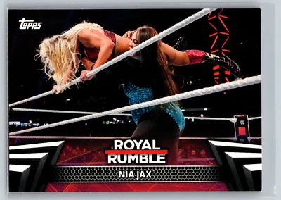 Nia Jax 2019 Topps WWE Women's Division Royal Rumble Insert RR-22 - Image 1 of 2
