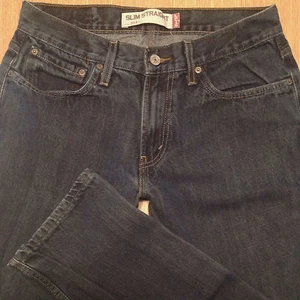 Pantalones de mezclilla LEVI'S 514 DELGADOS RECTOS 32x34 (30x32 medidos) lavados en piedra *EXCELENTE* J040119 - Imagen 1 de 2