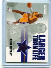 2008-09 Skybox Larger Than Life Kobe Bryant Jersey Relic HOF!