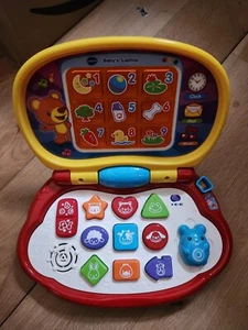 VTech Baby's Laptop For Pre-school Kids│Learn Animals Shapes & Music│6 months+ - Picture 1 of 1