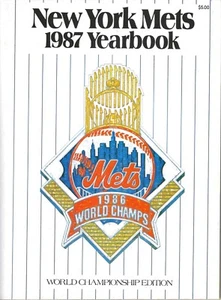 New York Mets - 1987 - Official Team Yearbook - AUTHENTIC - Picture 1 of 1