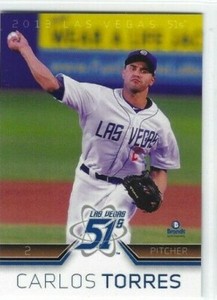 2013 Las Vegas 51s (Triple-A New York Mets) Carlos Torres