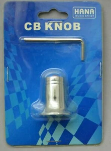 Perilla de radio CB para selector de canales Cobra ámbar joya cromo HTS#5566A cada una - Imagen 1 de 6