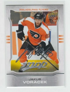 14/15 UD MVP Philadelphia Flyers Jakub Voracek Silver Script card #82 - Picture 1 of 2