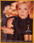 49. Courvoisier Cognac / Catherine Deneuve Werbeanzeige Werbung Reklame 1979