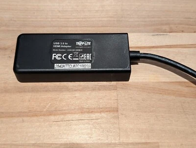 Tripp Lite USB 3.0 to HDMI Displaylink External Video Graphics Card Adapter - Image 1 of 2