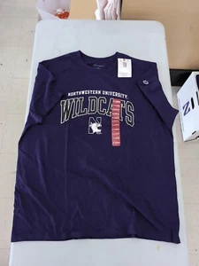 Neu mit Etikett Northwestern University Wildcats lila T-Shirt Gr. XL AM29 - Bild 1 von 4