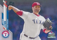 2020 Topps #633 LANCE LYNN - Texas Rangers