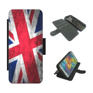 UK FLAG GREAT BRITAIN UNION JACK Wallet Phone Case Cover For iPhone / Samsung - Picture 1 of 2