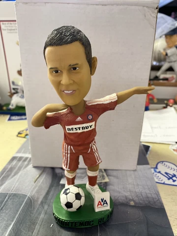 Cuauhtemoc Blanco Chicago Fire MLS Bobblehead Soccer Red Jersey sga 2008 NO BOX Cover
