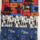 Star Wars Fabric By the Panel x 44" Cotton  1  +/-  Yard each See Description
