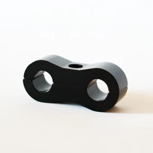 Billet Dual Hose Separator Clamp Line - 11/16" - Bild 1 von 1