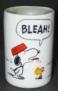 Hallmark Peanuts Snoopy Bleah Kerzenhalter Woodstock Charlie Brown Lucy 3" - Bild 1 von 6