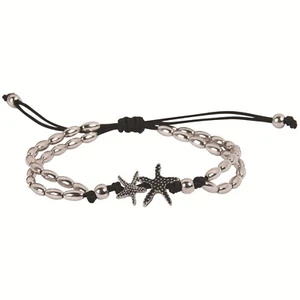 Pulsera tobillera con caparazón de estrella de mar cadena para pies playa verano joyería calidad - Imagen 1 de 10