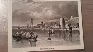 Postkarte Brillen Becker Grußkarte Oberlanstein ungelaufen - Bild 1 von 6