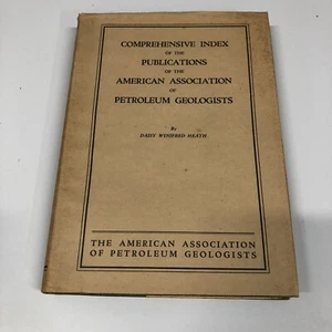 Index of Publications of the American Association of Petroleum Geologists 1937 - Imagen 1 de 2
