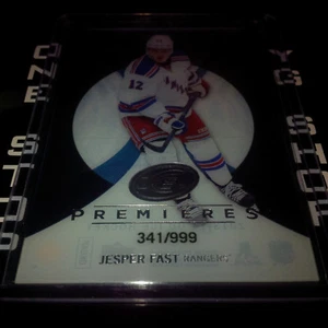 JESPER FAST #65 RC ICE PREMIERES /999 ROOKIE 2013 14 MINT COMBINED S&H - Picture 1 of 1