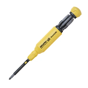 Megapro Shaft Lok 15 in 1 Multi Bit Screwdriver Phillips Flat Torx Square USA - Picture 1 of 6
