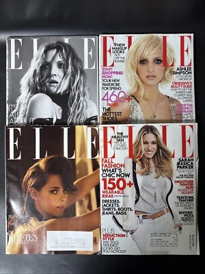 Elle Magazines Lot Of 4 (2006, 2007, 2010) Foto 1 de 4
