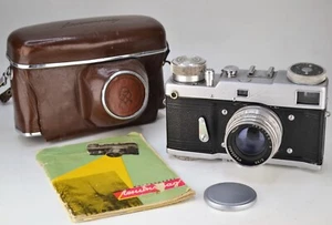 FULLY SERVICED! EXPORT USSR "LENINGRAD" RANGEFINDER CAMERA + JUPITER-8 lens (1) - Bild 1 von 9