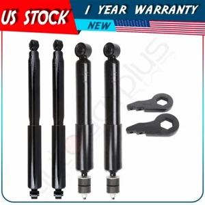 Fits GMC Sierra 1500 2500 HD Front Shocks Struts & 3" Front Torsion Bar Keys - Picture 1 of 12