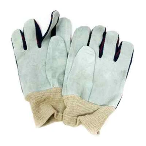 10 Pairs Leather Palm Safety Split Cowhide Welding Cuff Gloves XLarge - Picture 1 of 7