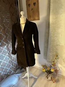Longblazer Samt. Trachtenjanker Rofa Damen In Oliv elegant und zeitlos - Bild 1 von 4