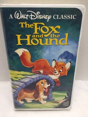 The Fox And The Hound VHS Black Diamond Walt Disney Nice! Look👀🔥🔥 - Image 1 of 4