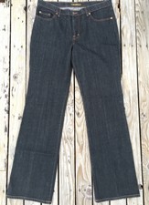 David Kahn Original Rise Black Boot Cut Jeans #53222 Size 14 Women's Inseam 34.5