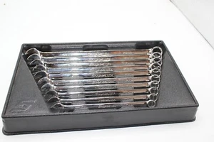 Snap-on Metric 10-19mm Flank Drive Plus + Long Combination Wrench Set OEXLM710B - Picture 1 of 5