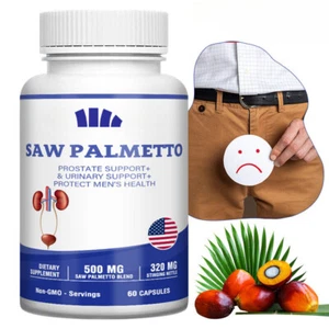 Prostate Support - Saw Palmetto - Urinary Support, Men's Health - Picture 1 of 6