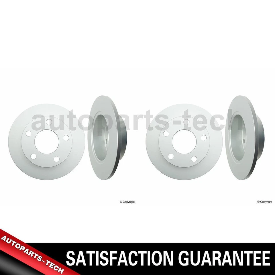 2x Rotor de freno de disco trasero ATE para Audi A6 Quattro 1998 1999 2000 2001 Foto 1 de 4