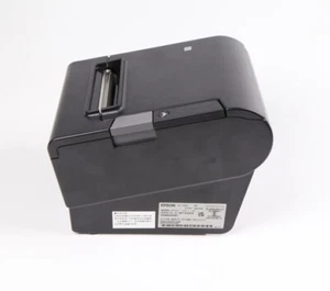 Epson TM-T88VI POS Thermal Printer, Dark Grey/White - Picture 1 of 41