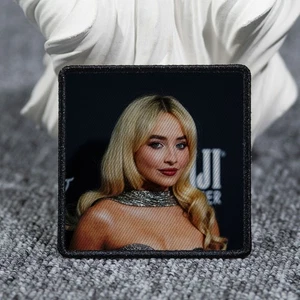 Sabrina Zimmermann Patch Aufnäher/Bügelbild mit gestickter Bordüre für Hut Shirt - Bild 1 von 10