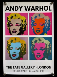 Andy Warhol 1971 Vintage Large Rare Lithograph Banksy Basquiat Kaws - Picture 1 of 7
