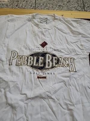 Equipo de colección Y2K para eslabones de golf deportivos de playa de guijarros tamaño pequeño blanco hecho en EE. UU.  Foto 1 de 4