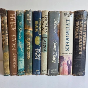 Lot Old Vintage Books Hardcover Home Library Decor - Picture 1 of 24