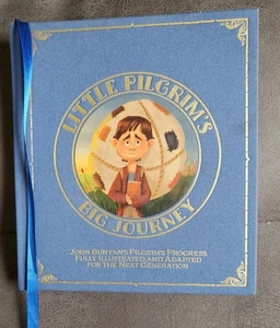 Little Pilgrim's Big Journey: John Bunyan's Pilgrim's Progress Fully Illustrated - Foto 1 di 4