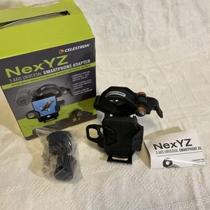 Celestron NexYZ 3-Axis Phone Adapter For Telescopes, Binoculars, And Microscope - Picture 1 of 14