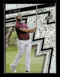 Jon Rahm 2025 Panini National Convention VIP Gold Pack White Sparkle SSP #62 - Picture 1 of 2