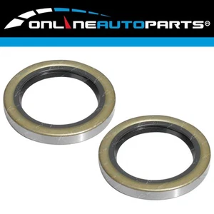 2 Rear Diff Axle Oil Seals for Toyota Hilux Ute 2x4 4x4 4wd 1972~8/2008 - Picture 1 of 3